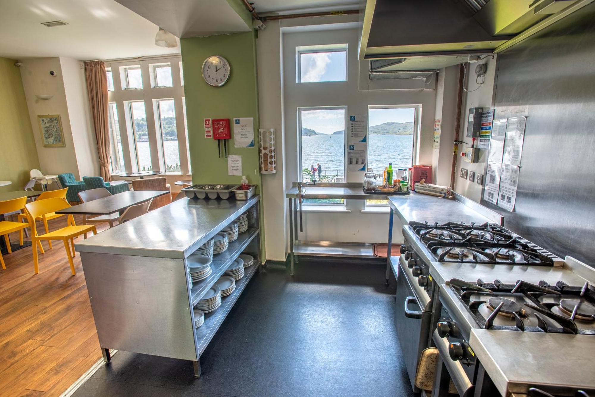 Oban Youth Hostel Eksteriør billede The kitchen at the hostel